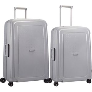 Samsonite S'cure Spinner 75+69 Silver kofferset