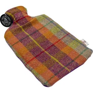 Kruik Paars Oranje - 2 liter - Harris tweed - Handgemaakt in Schotland - Caroline Wolfe Murray