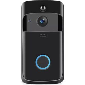 Deurbelset - SmartHome Video Deurbel - Inclusief oplaadbare batterijen - WiFi - Dag -en Nachtmodus - Bestuurbaar via Telefoon - V5 Beveiliging