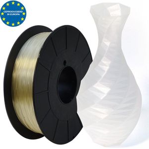 Naturel - PLA filament - 1kg - 1.75mm - 3D printer filament - Plastic spoel