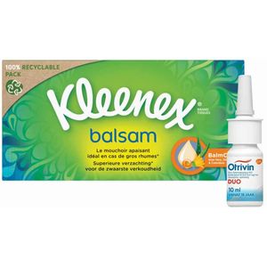 Kleenex Balsam & Otrivin Duo Verkoudheid Pakket