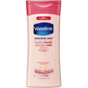 4x Vaseline Handcreme Healthy Hands & Stronger Nails 200 ml