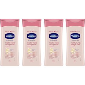4x Vaseline Handcreme Healthy Hands & Stronger Nails 200 ml