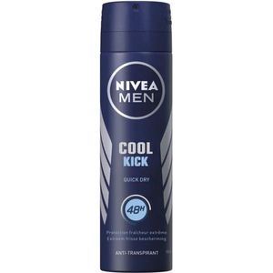 3x Nivea Men Deodorant Spray Cool Kick 150 ml