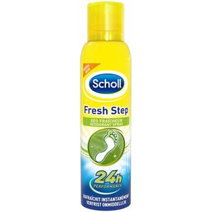 2x Scholl Fresh Step Deodorant Spray 150 ml