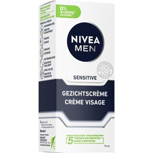 2x Nivea Men Gezichtscreme Sensitive 75 ml