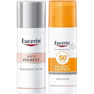 Eucerin - Anti-Pigment Zonnebescherming en Verzorging Pakket - Dagcrème - SPF 30