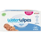 2x WaterWipes Billendoekjes 9 x 60 stuks = 540 doekjes