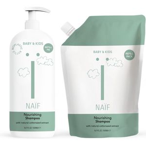 Naif - Voedende Shampoo - Navulverpakking - 100% Vegan - Dermatologisch Getest