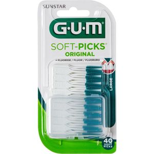 3x GUM Soft-Picks Original Large 40 stuks