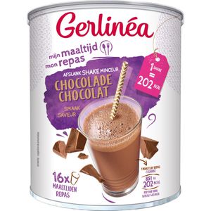 3x Gerlinea Milkshake Chocolade 436 gr