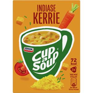6x Unox Cup-a-Soup Indiase Kerrie 3 x 175 ml