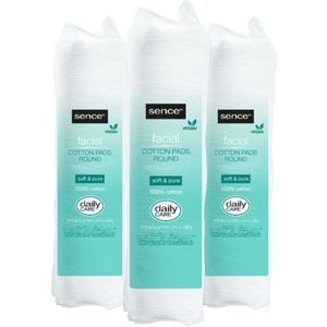 3x Sence Wattenschijfjes Rond 100 stuks