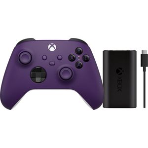 Xbox Series X en S Wireless Controller Astral Paars + Play and Charge Kit