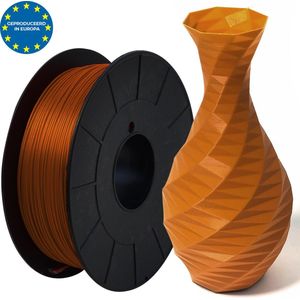 Lichtbruin - PLA filament Europees - 1kg - 1.75mm - 3D printer filament - Plastic spoel