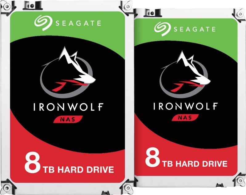 Seagate - IronWolf - Interne Harde Schijf - 8TB - Duo Pack