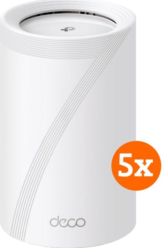 TP-Link - Deco BE65 - Router - Wit - 5-pack - Wi-Fi 7