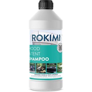 Rokimi - Sprayhood & Tent Shampoo - 1L - Tentdoekreiniger - Voor Bootkap, Tent, Cabriodak, Zonwering - Tentonderhoud - Bootonderhoud - Schoonmaakmiddel