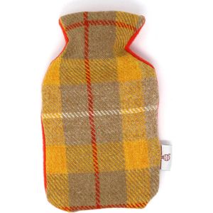 Kruik Geel Beige - 500 ml - Harris tweed - Handgemaakt in Schotland - Caroline Wolfe Murray