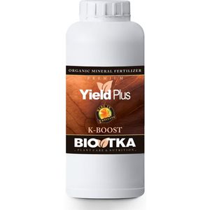 BioTka YIELD PLUS (K-BOOST) 1 Ltr. (plantvoeding - biologische voeding - biologische plantvoeding - planten - bio supplement - hydro plantvoeding - plantvoeding aarde - kalium - kokos voeding – coco - organische plantenvoeding - booster - K)
