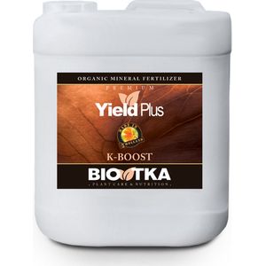 BioTka YIELD PLUS (K-BOOST) 5 Ltr. (plantvoeding - biologische voeding - biologische plantvoeding - planten - bio supplement - hydro plantvoeding - plantvoeding aarde - kalium - kokos voeding – coco - organische plantenvoeding - booster - K)