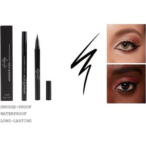 HERITAGE Waterproof liquid eyeliner Pen - Oil free - Extra long lasting - Olie vrij liquid eyeliner Pen - Precisie - Eyeliner geschikt for Wimperextensions - Waterproof liquid Eyeliner Pen - Oil free liquid eyeliner pen - suitable for lashextensions