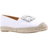 Maypol, Ranchis Espadrille Wit, Dames, Maat:37 EU