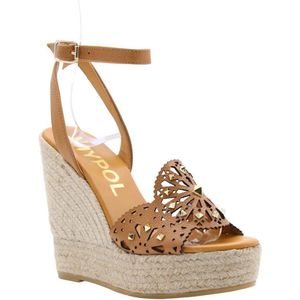 Maypol, Nellore Espadrille Bruin, Dames, Maat:36 EU