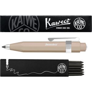 Kaweco - Vulpotlood 3,2 - Skyline Sport - Oktogonal Clip Chrome - Macchiato (Bruin) - Met doosje vullingen