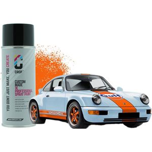 Porsche GULF Oranje lak spuitbus