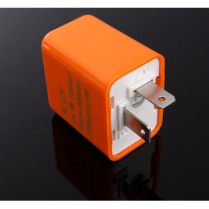 LED Relais - 2 PINS - Universeel - 12v - 21Wx2+3.4W - Knipperlicht - Richtingaanwijzer - Motor/Brommer - snelheid instelbaar