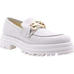 E Mia Mocassin White 37