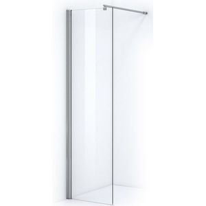 Zircon Comfort Inloopdouche | 50 cm Chroom Helder glas Vaste wand