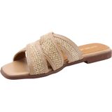 Ctwlk. - Mauritanie - Muilezel Schoenen - Beige - Dames