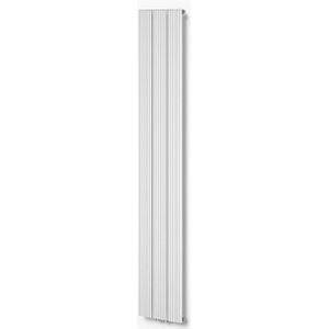 Uranus Designradiator | 28x180 cm Hoogglans wit 899 Watt Aluminium Centrale verwarming