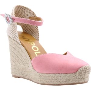 Maypol, Schoenen, Dames, Roze, 38 EU, Tamil Espadrille - Stijlvol en Comfortabel