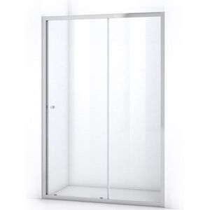 Ruby Allure Douchedeur | 140 cm Chroom Helder glas Schuifdeur