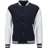 College Jacket Heren Classic - Navy