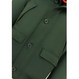 Warren Webber - 8002 - Winterjas - Groen - Kort met Capuchon