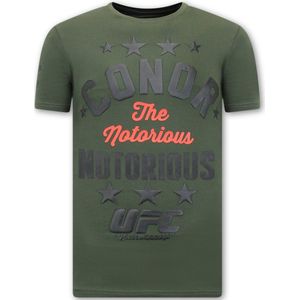 The Notorious Conor Print Shirt Heren - UFC - Groen
