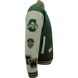 Enos - Oversized Letterman Jas - Groen - 8633