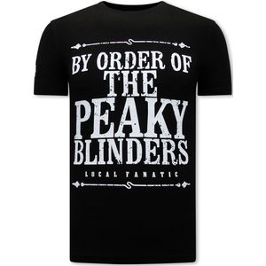 Peaky Blinders Heren T-shirt - Zwart