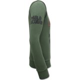 Pablo Escobar - El Patron Heren Sweater - Groen