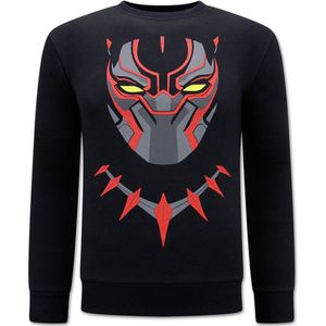 Black Panther Heren Sweater - Zwart