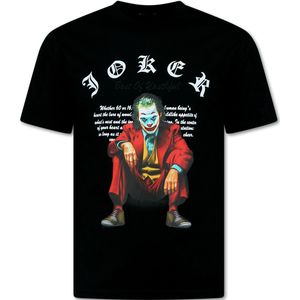 True Rise - Oversized T-shirt - Zwart - Joker - Korte Mouw