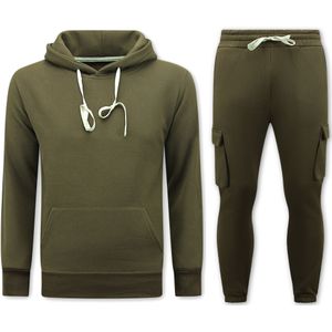 Top-Star - Trainingspakken - Bruin - Oversized Joggingpak