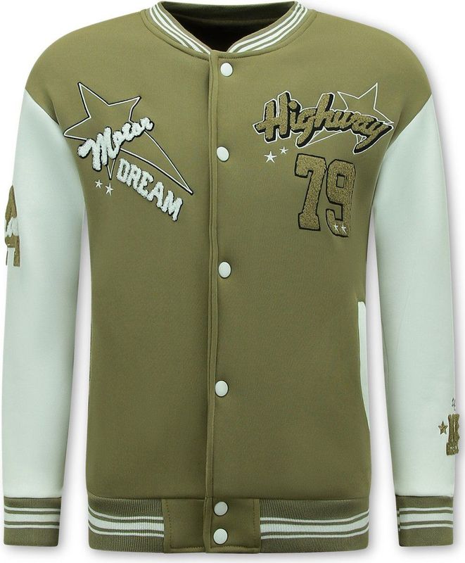 Local Fanatic - 903 - Baseball Jacket - Bruin - College Jas Heren