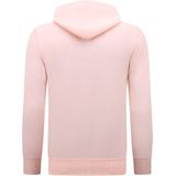 Hoodie Heren met Rits - Trainingsjack heren - Sportvest - Pink