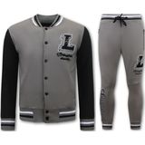 Huispak Heren Volwassenen - Tracksuit Heren - 2822 - Grijs