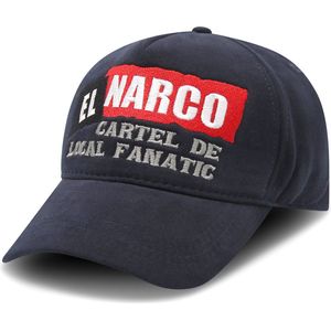 Baseball Cap Heren - EL NARCO - Navy